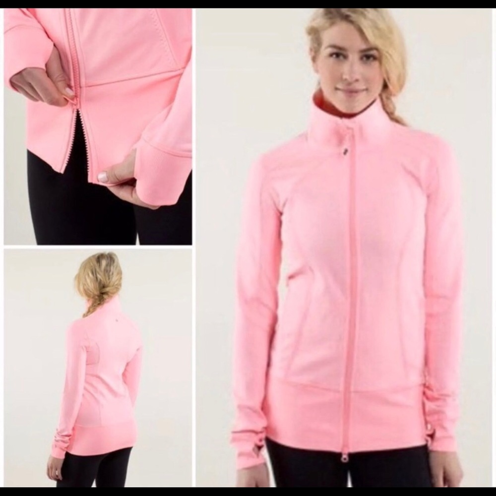 Asana coral Lululemon jacket